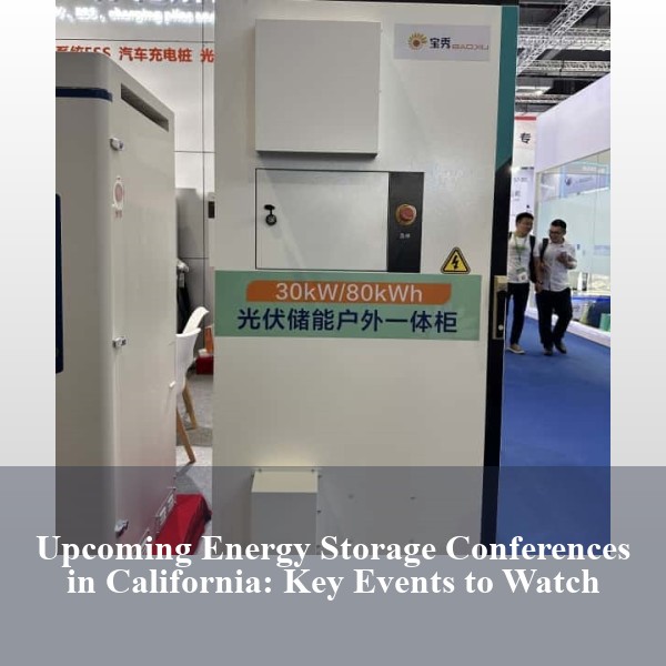 Upcoming Energy Storage Conferences in California: Key Events to Watch